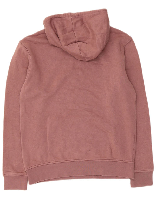 Adidas Womens Hoodie Jumper UK 4 XS Pink Cotton