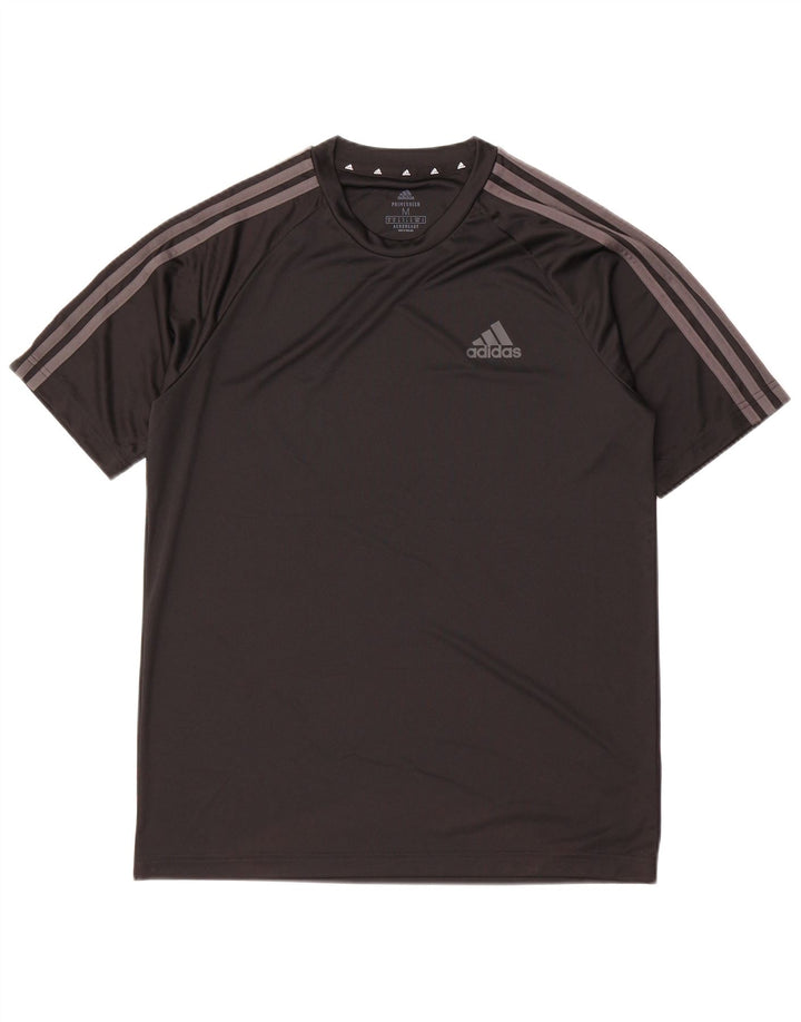 Мужская футболка Adidas Aeroready, средний черный полиэстер