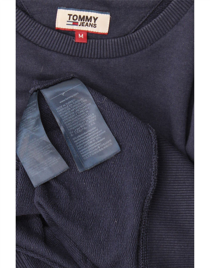 Женский свитер с рисунком Tommy Hilfiger UK 14, средний, темно-синий