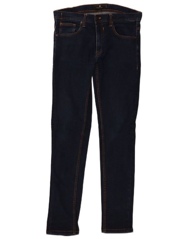 Мужские джинсы Super Skinny Zara EU 44, большие W34 L32, темно-синие