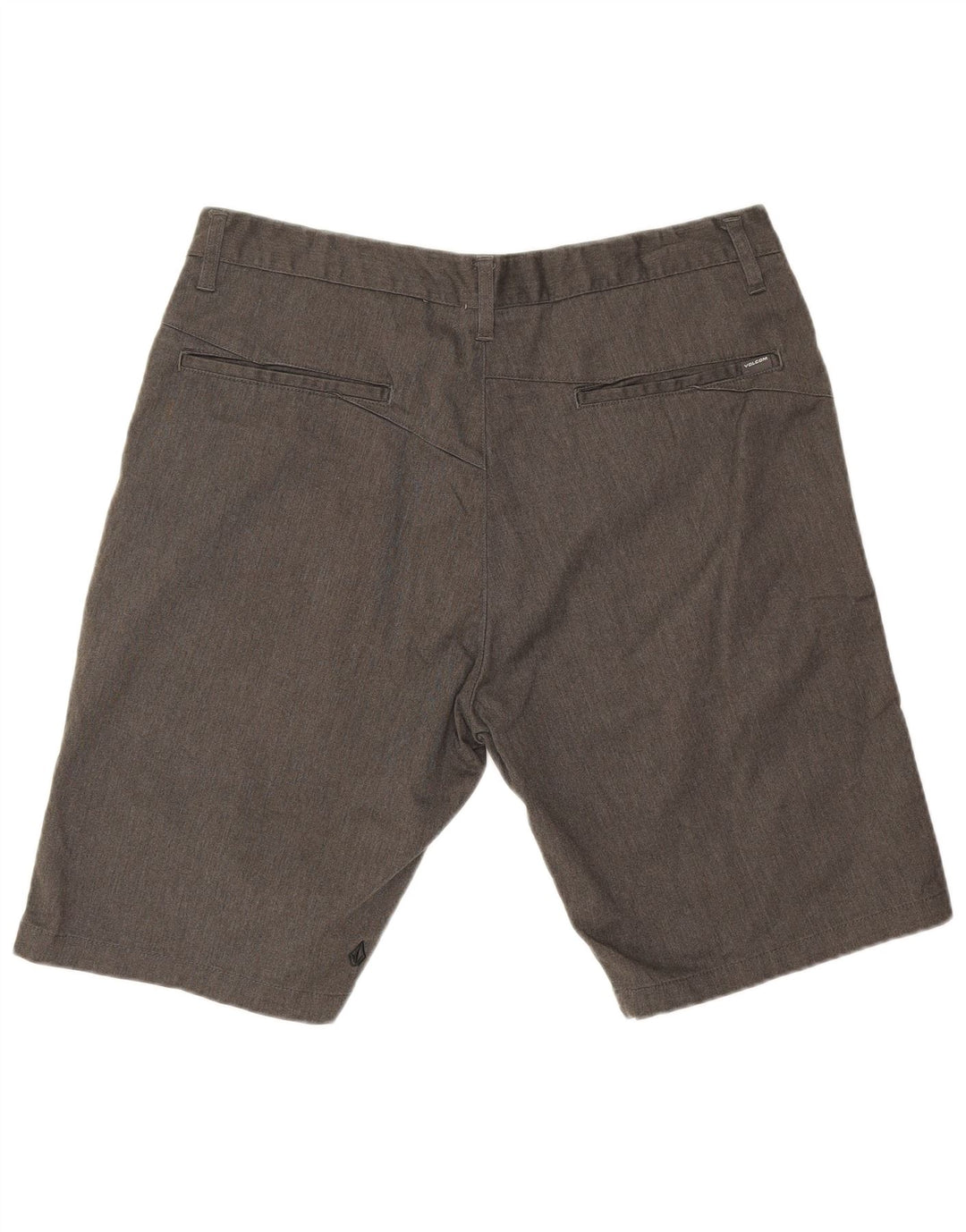 Мужские шорты чинос Volcom W36, большие серые, хлопок
