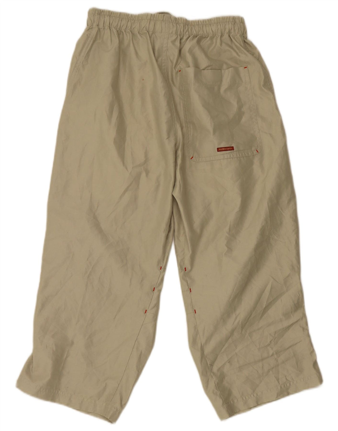 Мужские спортивные брюки-капри Quiksilver, маленькие бежевые из полиэстера