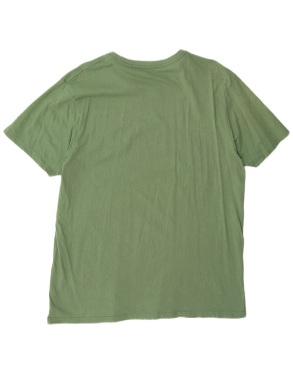 Мужская футболка классического кроя Jack Wills Top XL, зеленый хлопок