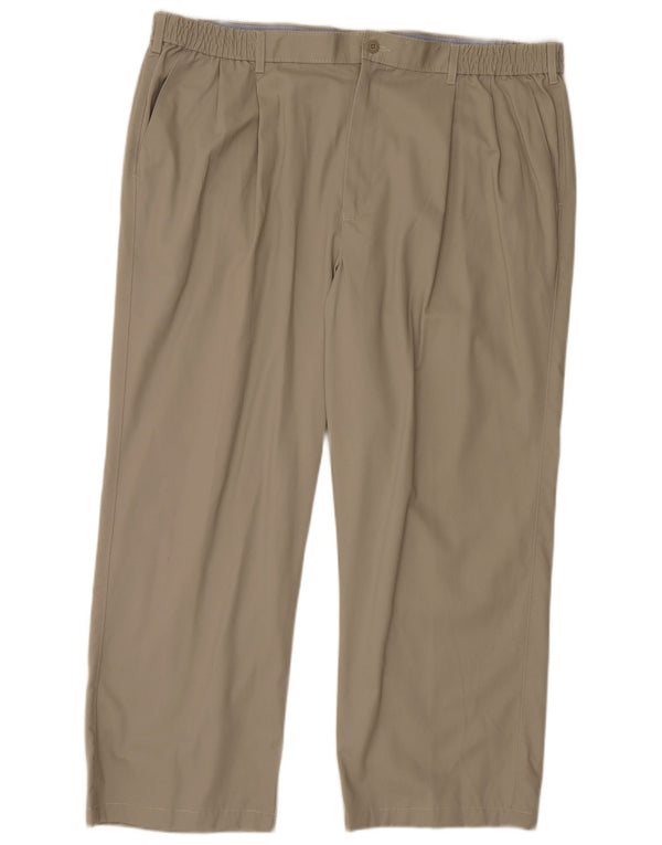 Мужские брюки чинос Marks & Spencer Blue Harbour W46 L27 бежевые