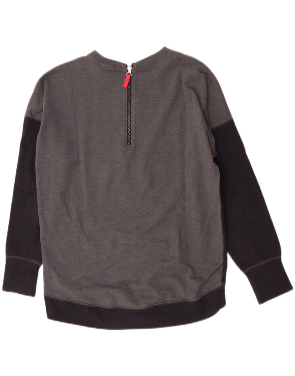 Женский свитер Champion UK 16, большой черный цвет с цветными блоками