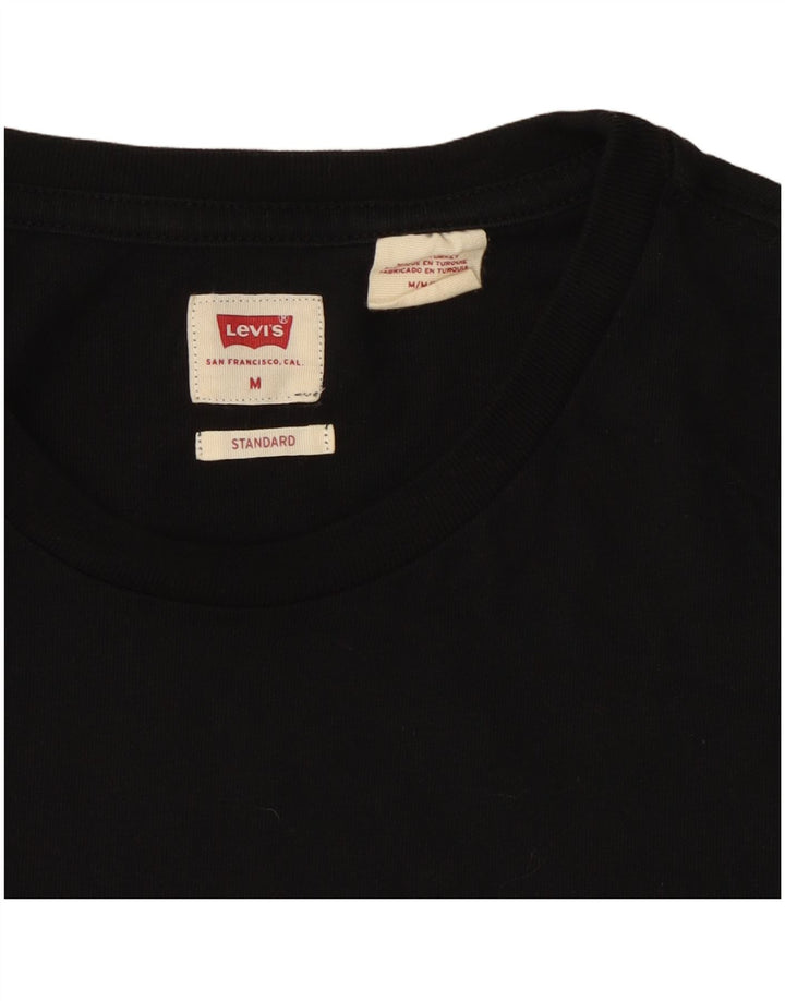 Мужская футболка Levi's Standard, средний черный