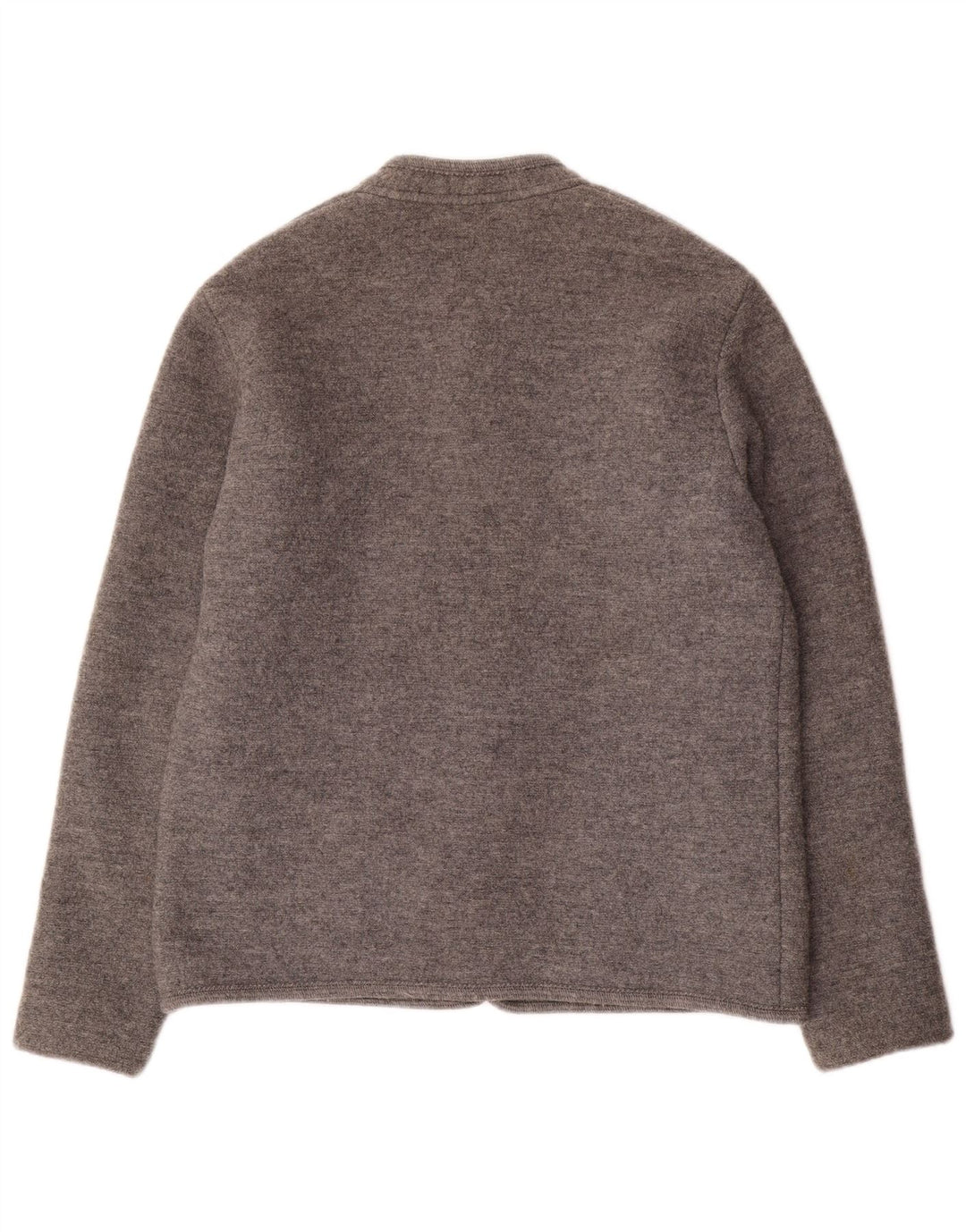 SCHEIBER Мужской кардиган-свитер IT 50 Medium Grey Wool
