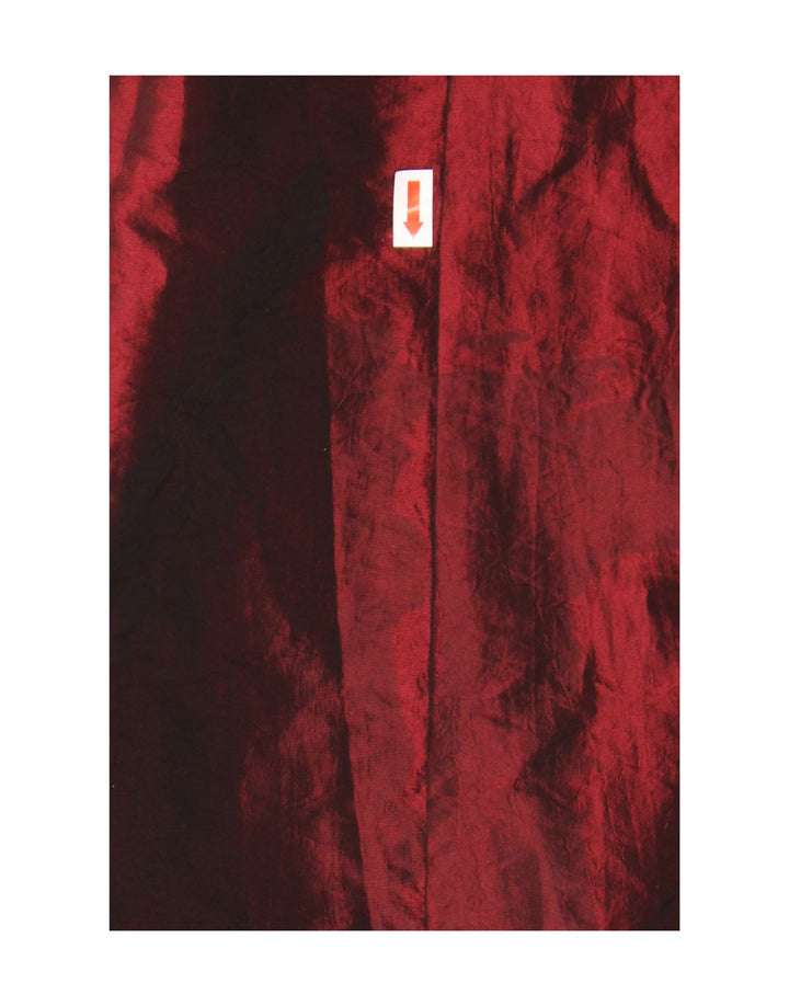 JORA Womens Strapless Dress UK 2 2XS Burgundy Polyester Vintage Jora and Second-Hand Jora from Messina Hembry 