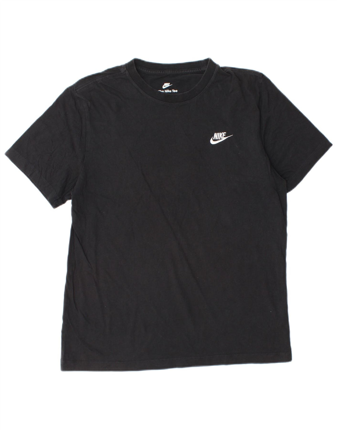 Мужская футболка NIKE среднего размера, черная