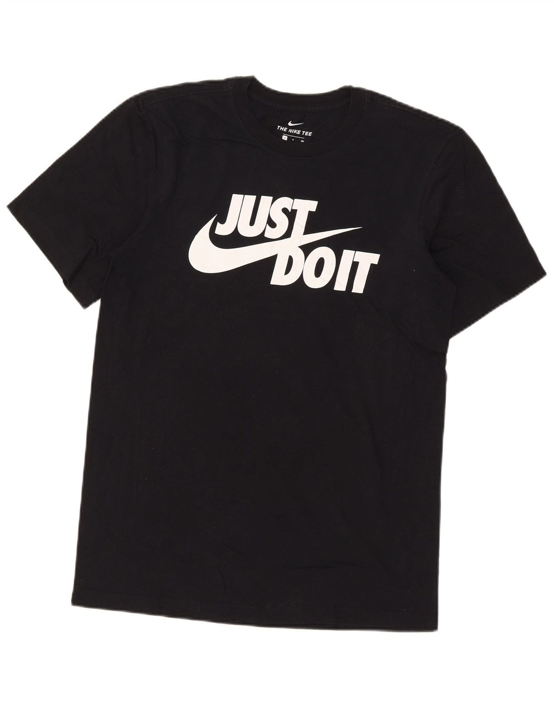 Мужская футболка с рисунком Nike, маленькая, черная