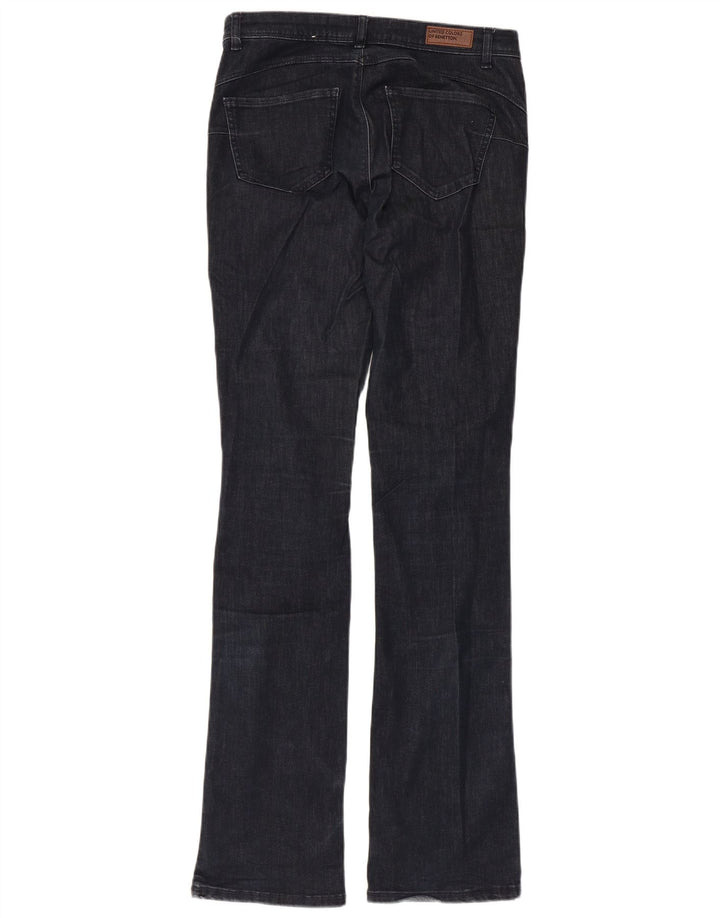 Джинсы женские Benetton Bootcut W30 L34 Темно-синие