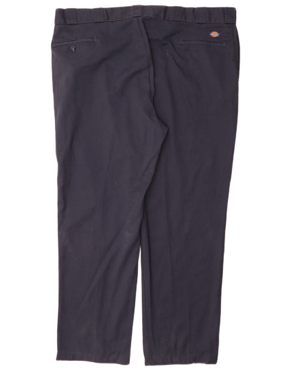 Мужские прямые брюки чинос Dickies 874 W46 L32 темно-синие из полиэстера