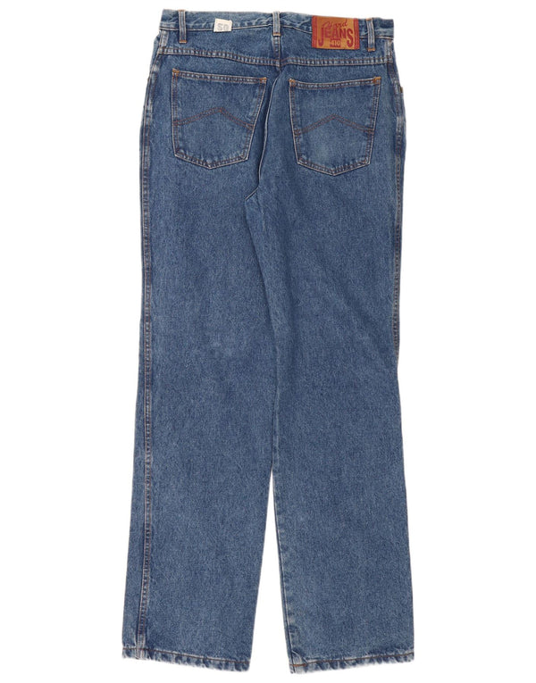Vintage Mens Straight Jeans IT 50 Large W32 L33 Blue Cotton