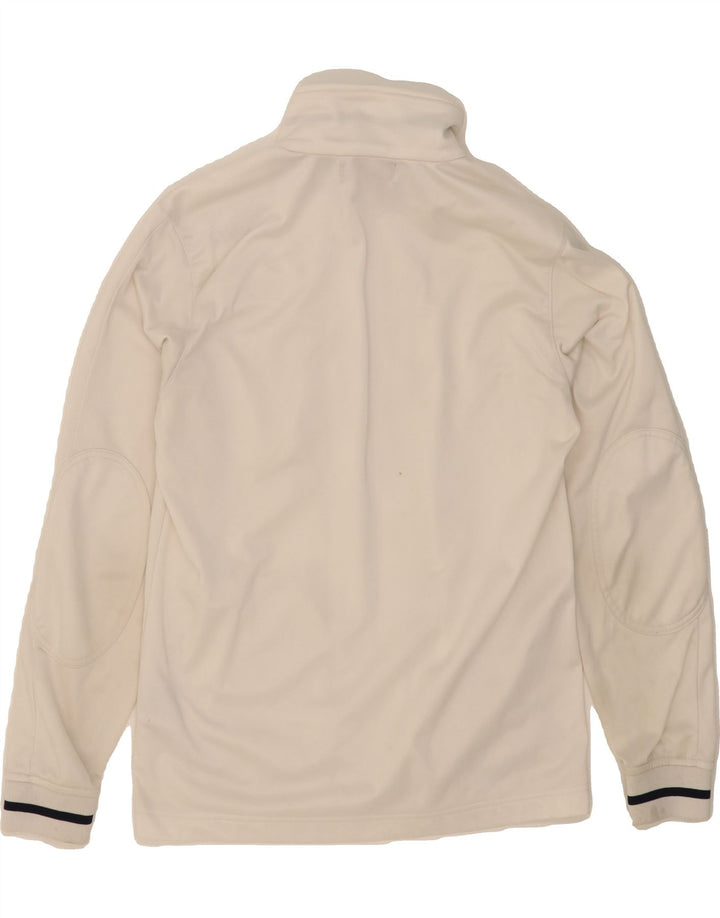 KAPPA Mens Tracksuit Top Jacket Large White Polyester Vintage Kappa and Second-Hand Kappa from Messina Hembry 