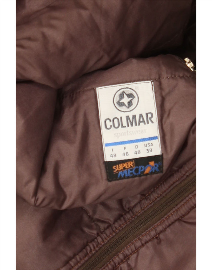 Мужская лыжная куртка COLMAR свободного кроя IT 48, средний зеленый цвет с цветными блоками