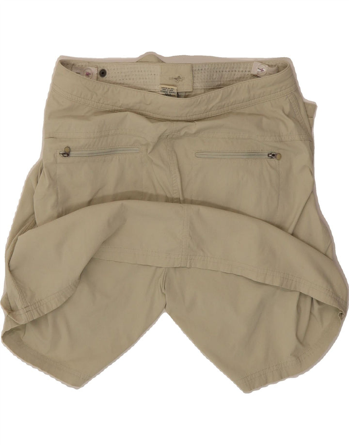 L.L.BEAN Womens Skort US 6 Medium W30  Grey Nylon Vintage L.L.Bean and Second-Hand L.L.Bean from Messina Hembry 