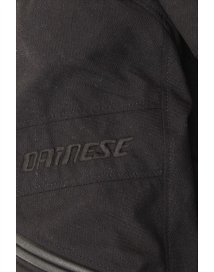 Мужская гоночная куртка Dainese с графическим рисунком EU 50, маленькая, черный камуфляжный нейлон