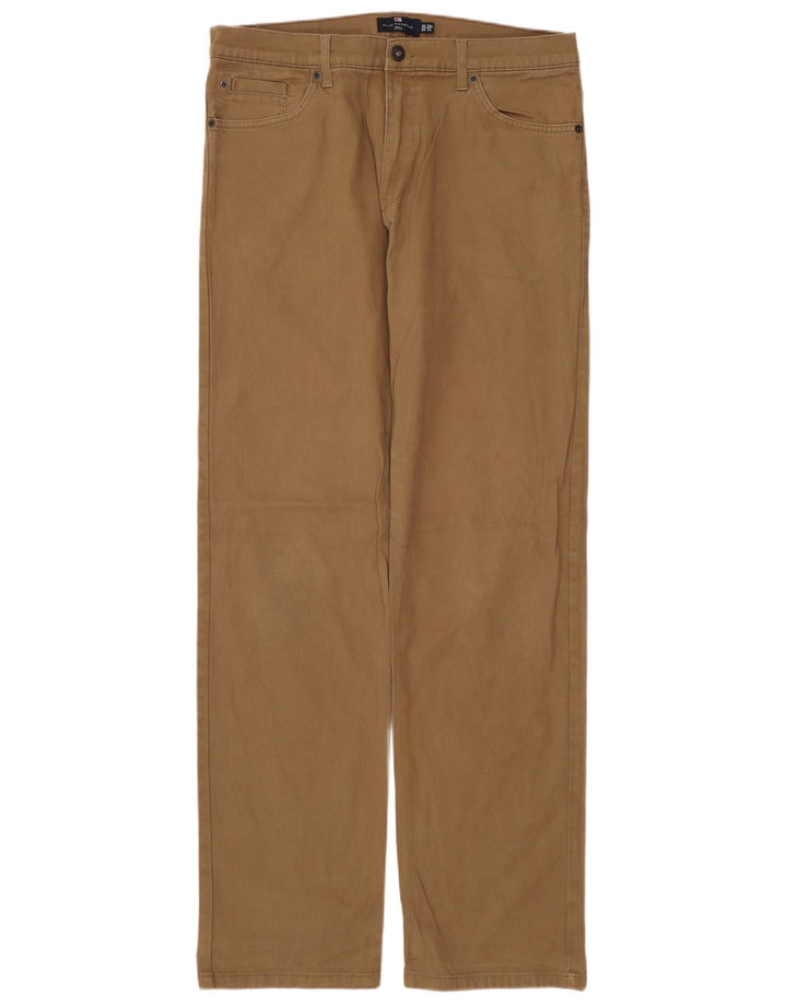 Мужские повседневные брюки MARKS & SPENCER Blue Harbour W34 L33 коричневые