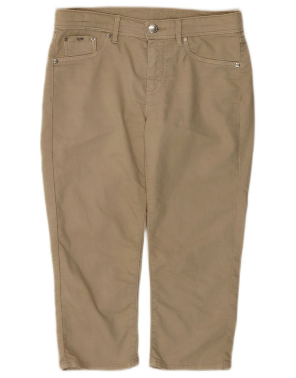 Женские капри Gas W27 L18, бежевые, хлопок