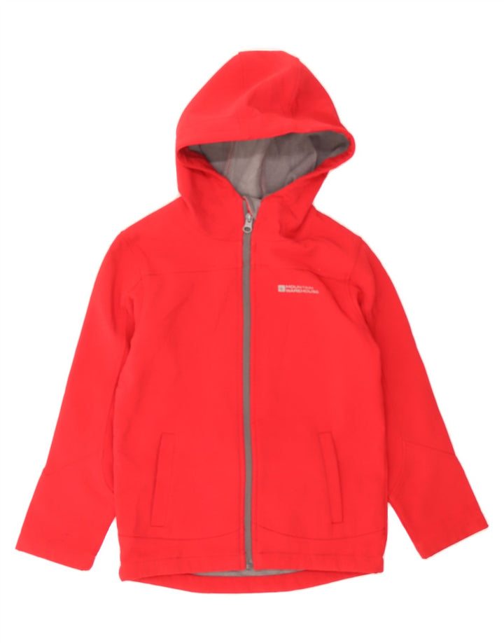 MOUNTAIN WAREHOUSE Boys Windbreaker Jacket 7-8 Years Red Vintage Mountain Warehouse and Second-Hand Mountain Warehouse from Messina Hembry 