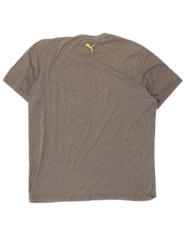 Мужская футболка с рисунком Puma Top XL Серая