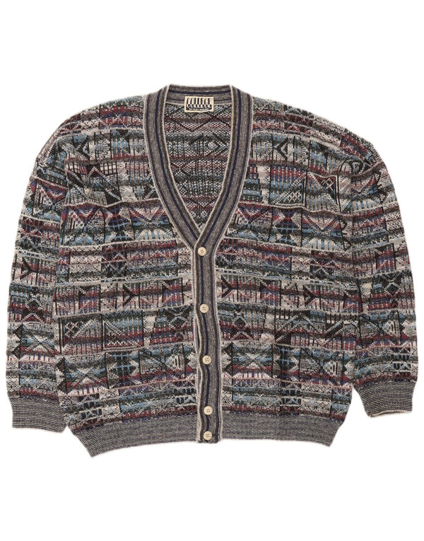 Мужской кардиган College By Marcazzani IT 54 XL Разноцветный ретро