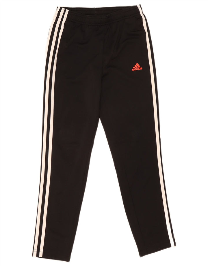 Спортивные брюки Adidas для мальчиков 9-10 лет, черный полиэстер