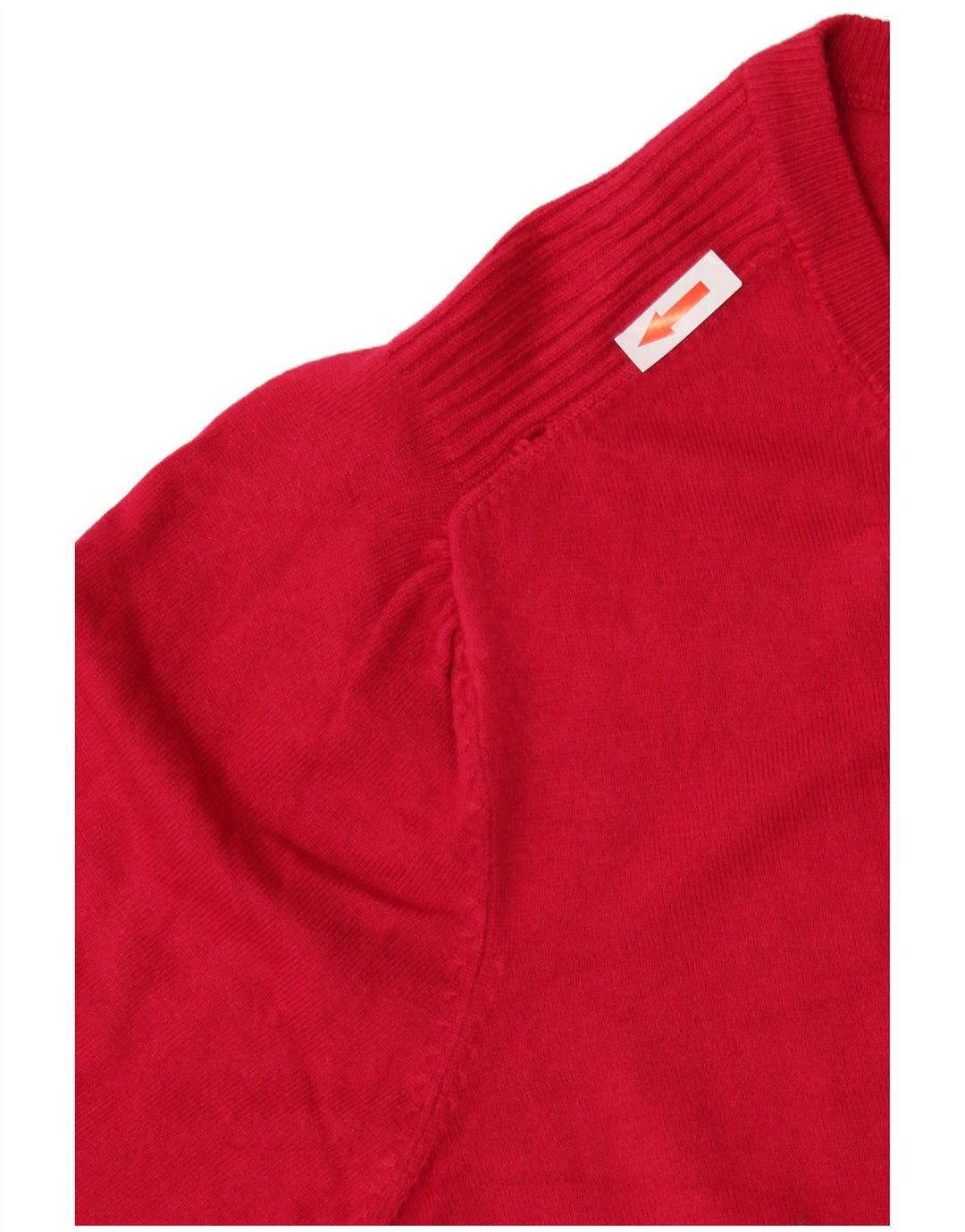 Женский укороченный кардиган Marks & Spencer UK 16, большой красный вискоза