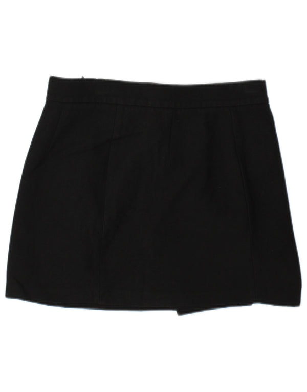 Женская мини-юбка Zara Small W27, черный полиэстер