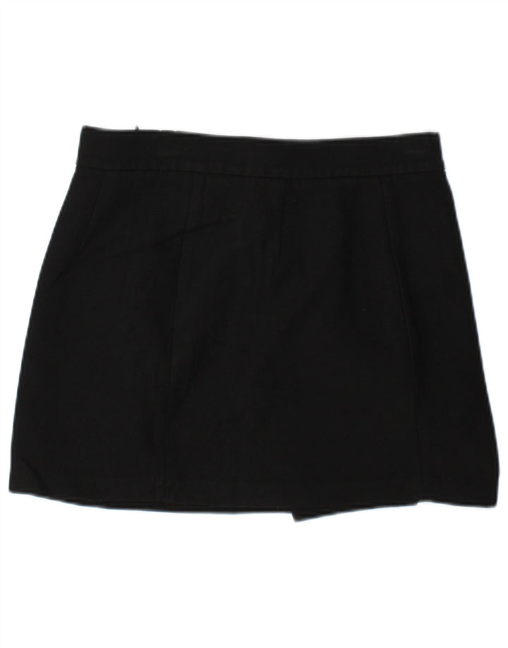 Женская мини-юбка Zara Small W27, черный полиэстер