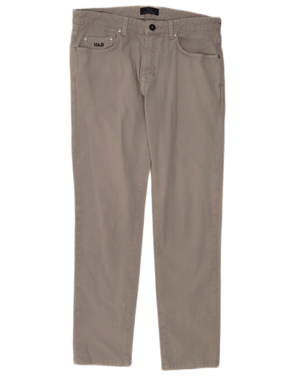 HARMONT & BLAINE Мужские узкие повседневные брюки IT 48 Medium W32 L30 Серые