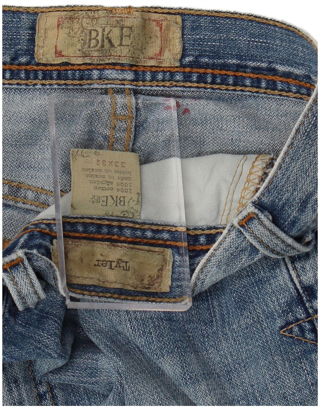 Мужские джинсы BKE Tyler Bootcut W33 L32, синие, хлопок