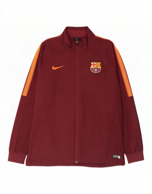Мужской спортивный костюм Nike Barcelona Top Jacket XL бордовый полиэстер с цветными блоками