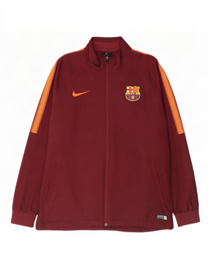 Мужской спортивный костюм Nike Barcelona Top Jacket XL бордовый полиэстер с цветными блоками