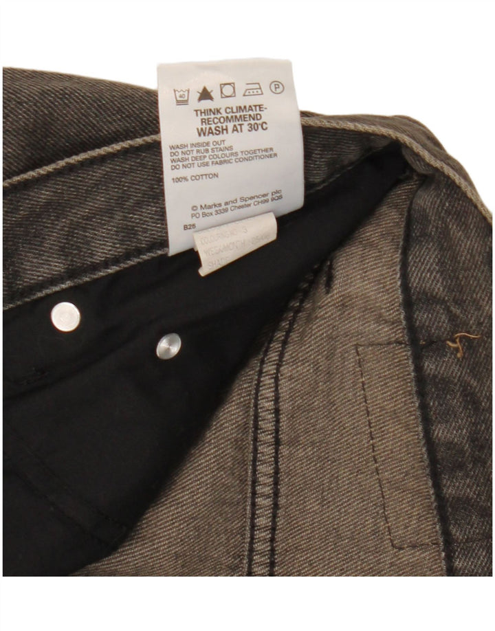 Мужские прямые джинсы Marks & Spencer Blue Harbour W34 L26, серый хлопок