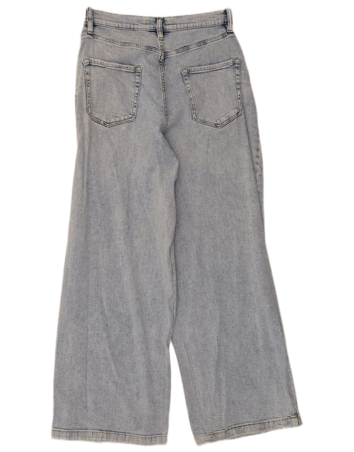 Женские широкие джинсы Dkny W29 L28, синий хлопок