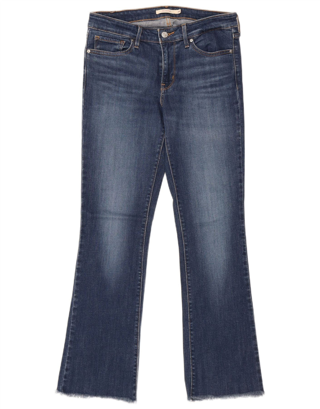 Женские джинсы LEVI'S 715 Bootcut W29 L29 Синие, хлопок