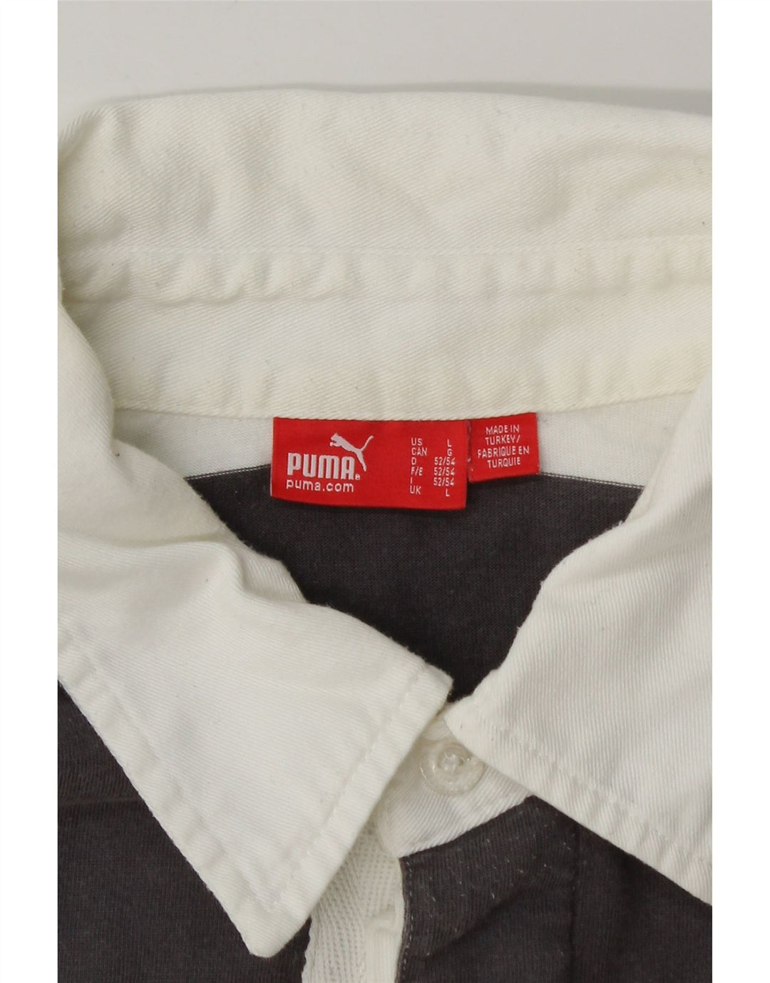 Мужская рубашка-поло для регби с длинным рукавом PUMA, большая разноцветная полоска