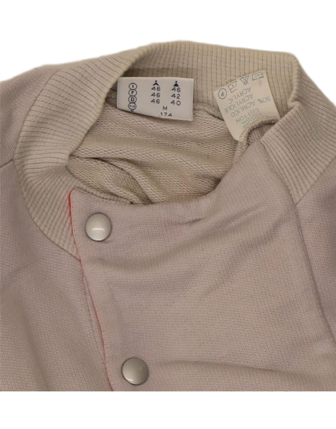 LOTTO Женский свитер с воротником на пуговицах, джемпер UK 14, средний серый в тонкую полоску