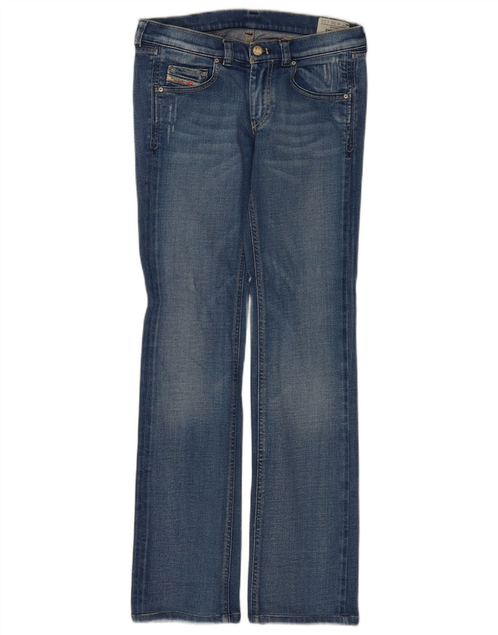 Женские прямые джинсы Diesel Doozy W26 L32, синий хлопок