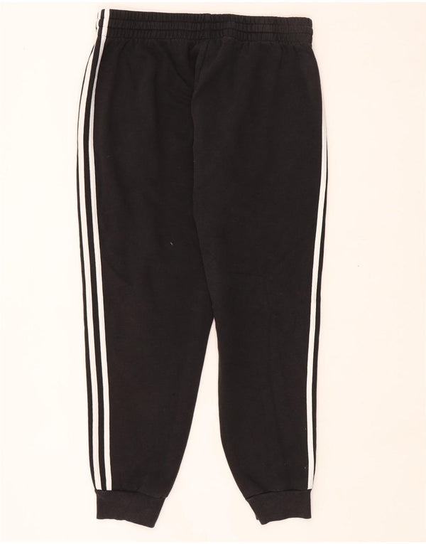 Женские спортивные брюки Adidas Joggers UK 16, большие черные хлопковые брюки