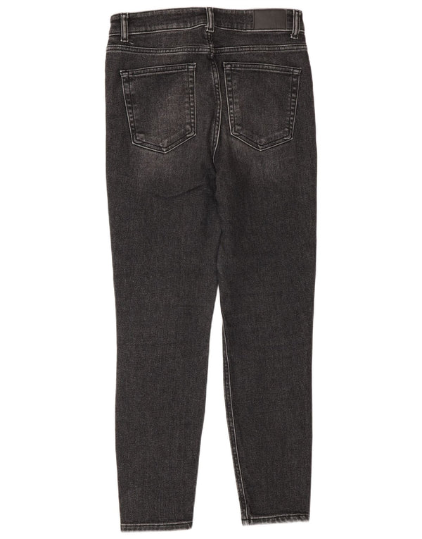 Женские джинсы скинни Zara с высокой посадкой EU 40 Medium W30 L28 Серые