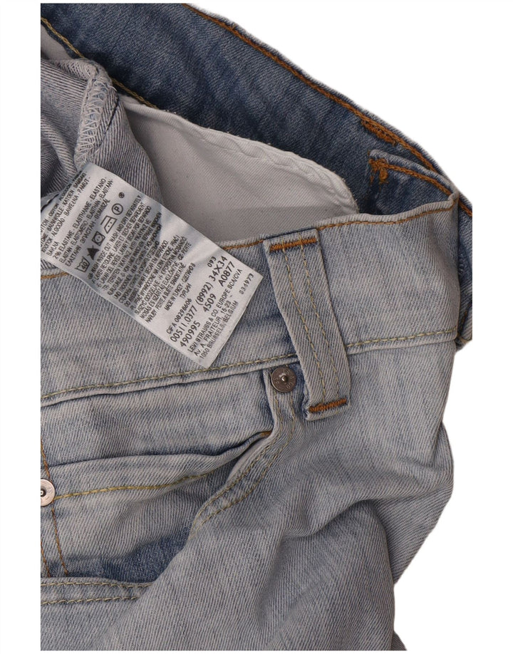 Женские узкие джинсы Levi's 511 W34 L34 синие, хлопок