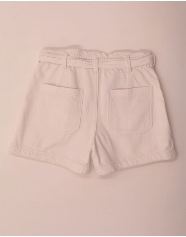 Женские шорты чинос Zara EU 36 XS W26, белый хлопок