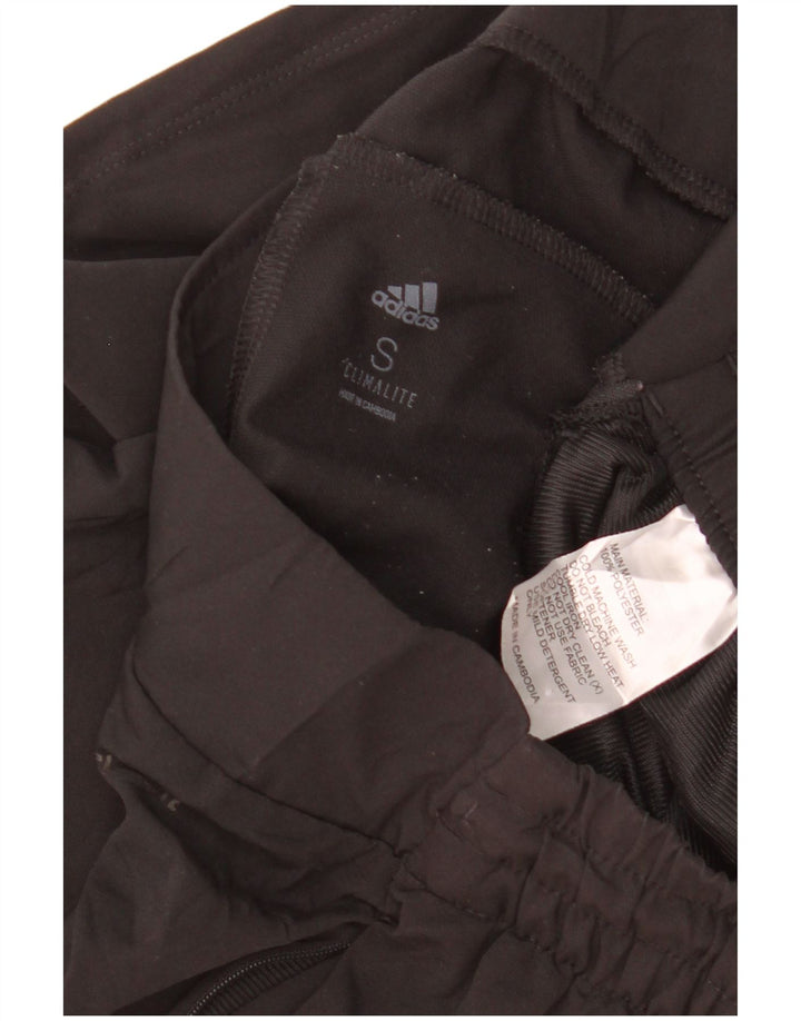 Женские спортивные шорты Adidas Climalite UK 10, маленькие черные из полиэстера