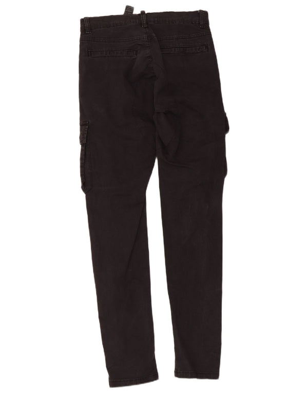 Мужские брюки-карго Zara EU 36 XS W29 L31, черные, хлопковые
