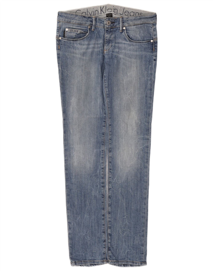 Женские джинсы скинни Calvin Klein W30 L33 синие