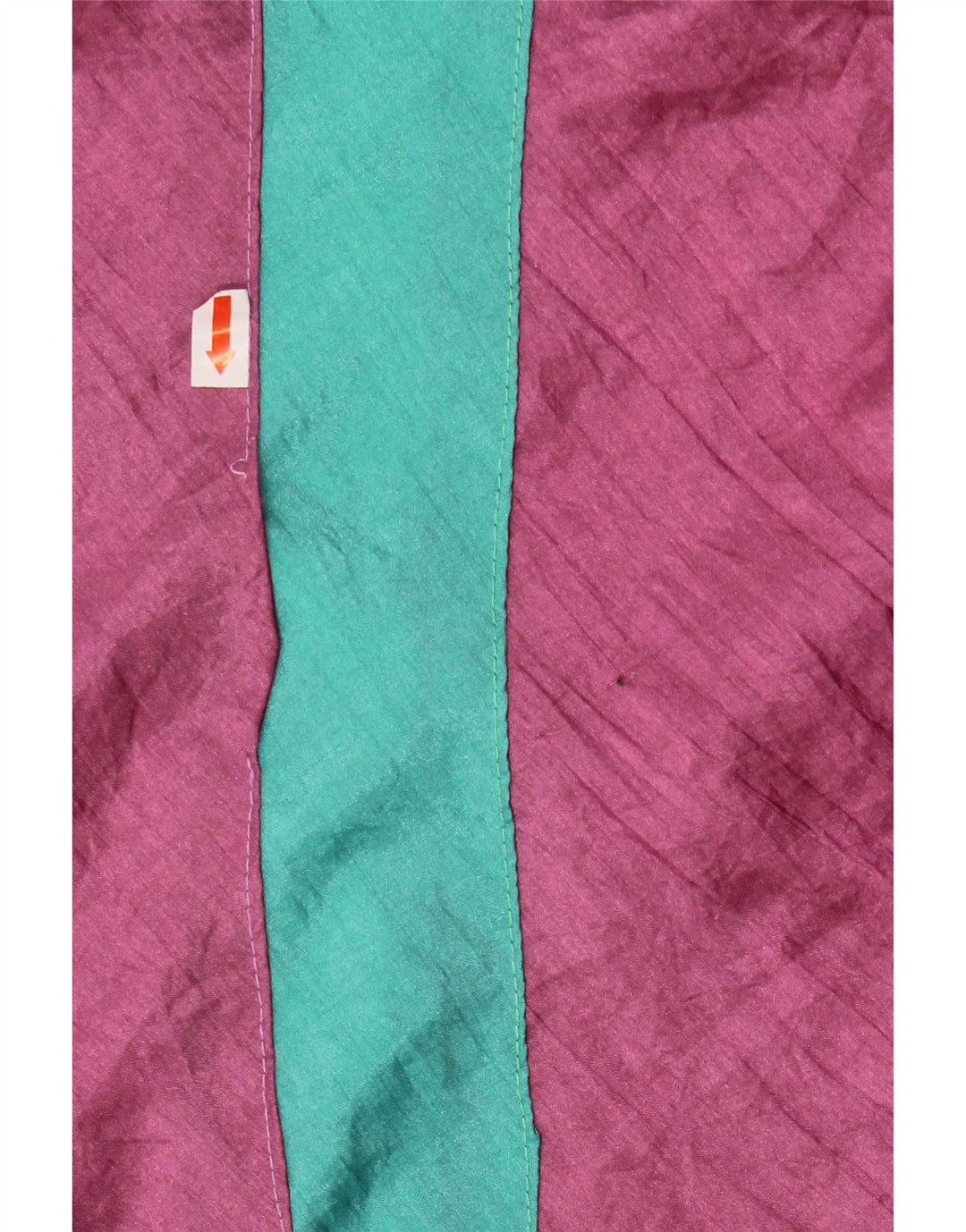 Винтажный мужской спортивный костюм, верхняя куртка XL, розовая с цветными блоками