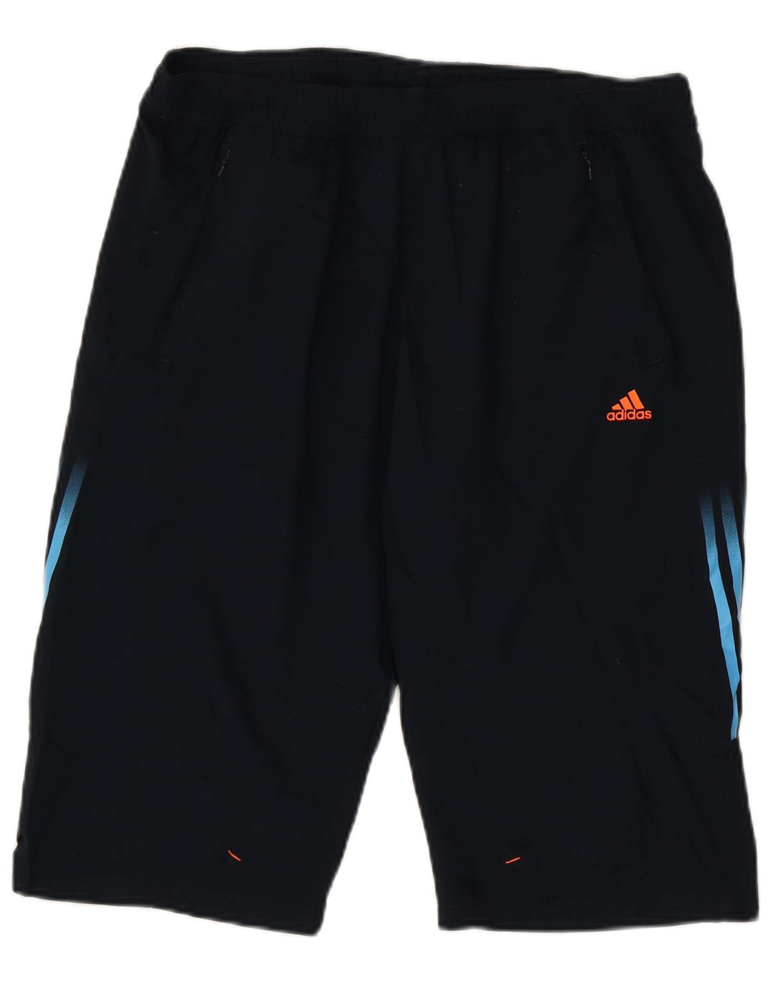 Мужские спортивные шорты Adidas, большие темно-синие, полиэстер