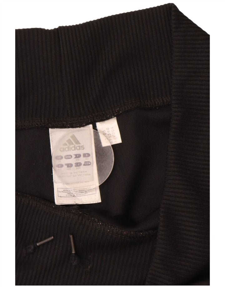 Женские спортивные брюки ADIDAS UK 16, большие черные, полиэстер